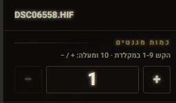 בחירת כמות מגנטים ב-NMagnet: הקש 1 עד 9 במקלדת, ומ-10 ומעלה פלוס ומינוס